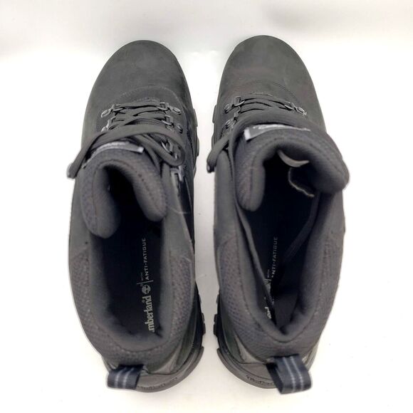TIMBERLAND Mt Maddsen Hiking Boots Men's Size 13 Mid Waterproof Work Black 2731R - Picture 6 of 10